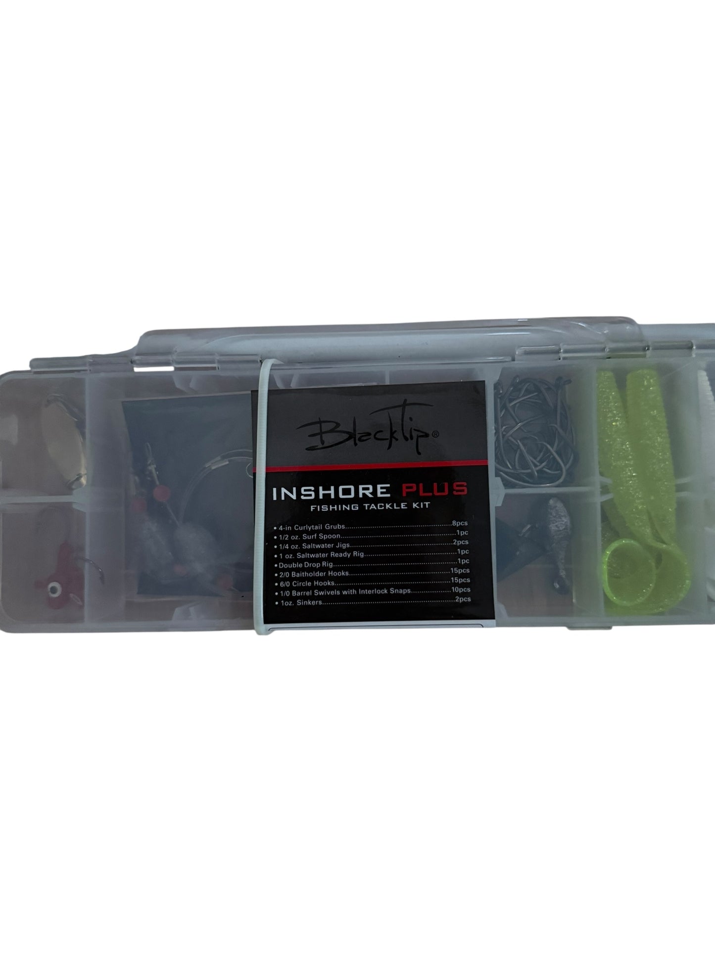 Blacktip Inshore Plus Spinning Rod 7' 2pc W/Tackle Kit