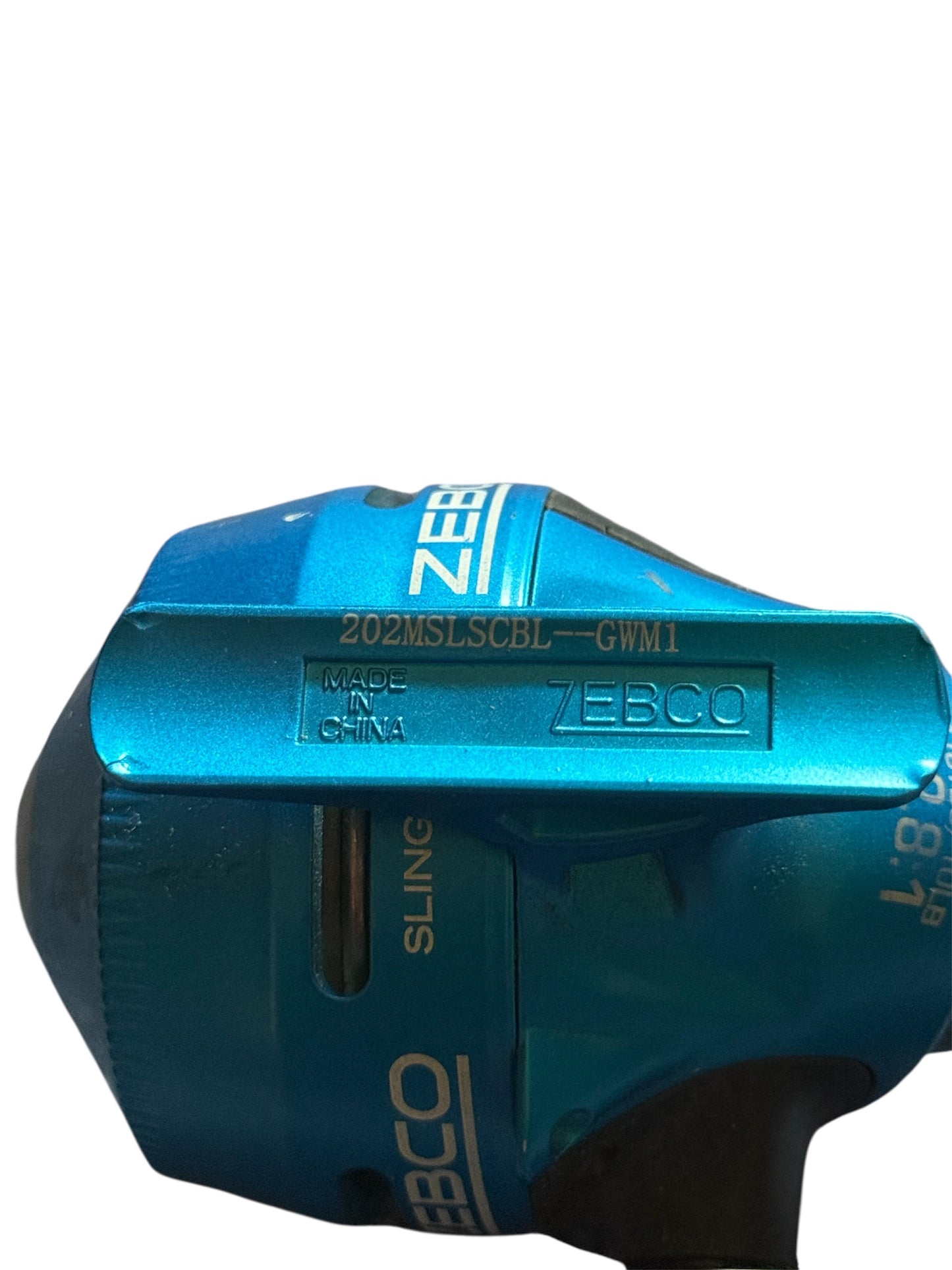 Zebco Blue Slingshot Spincast Reel